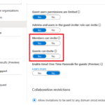 How to Set up External or Guest User Access Settings from Azure AD Portal