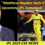 CSK IPL 2023