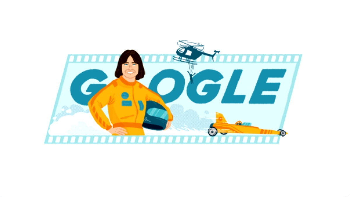 Google Doodle celebrates the 77th birth anniversary of Kitty O'Neil