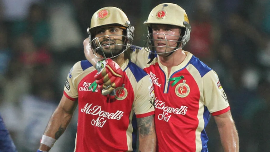 Highest Partnership in IPL Virat Kohli and AB de Villiers