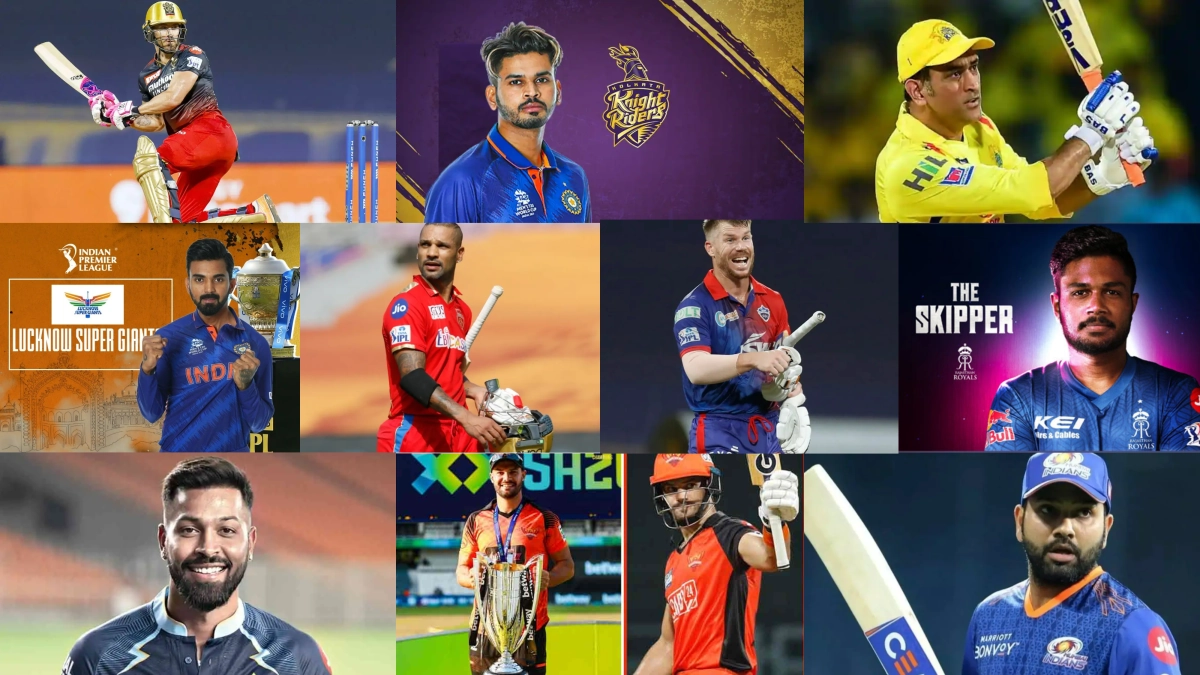 Captains of IPL Teams 2023