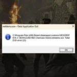 Resident Evil 4 Demo Crashing D3D Error