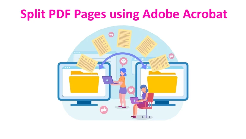 Split PDF Pages using Adobe Acrobat