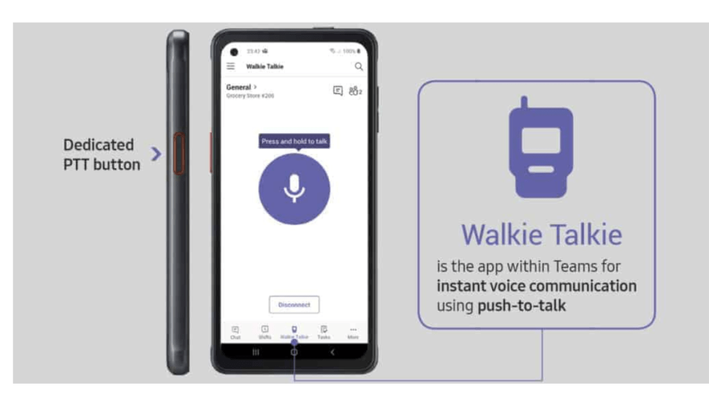 Magical deployment of 1 Walkie Talkie Communication in Microsoft Teams