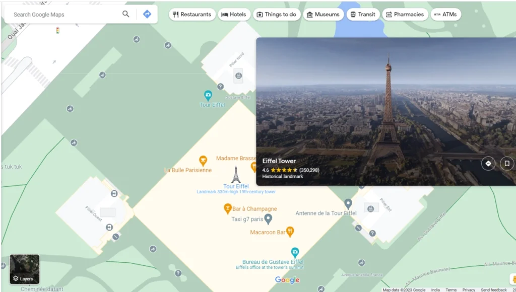 Google Maps Immersive View