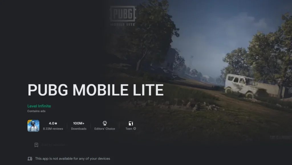 PUBG Mobile Lite