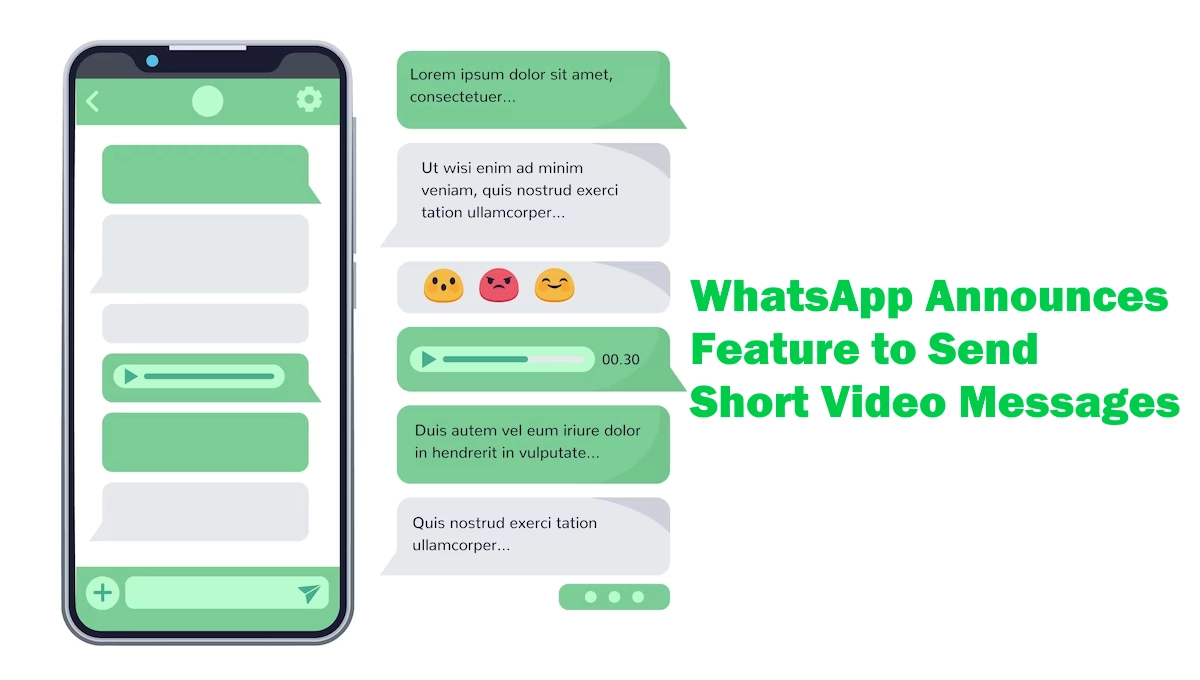 WhatsApp Short Video Messages