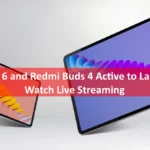 Xiaomi Pad 6 and Redmi Buds 4 Active
