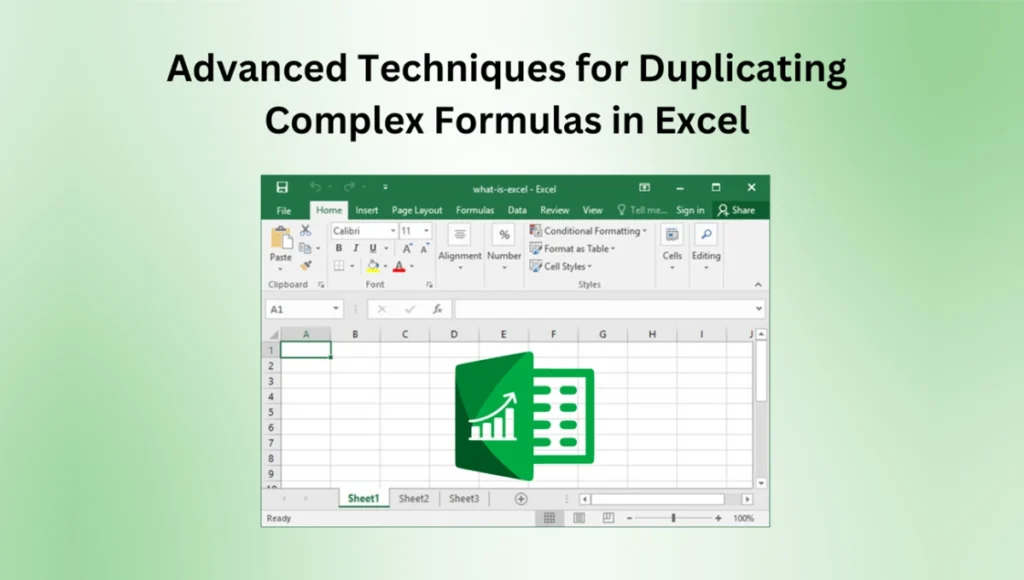 Duplicating Complex Formulas in Excel