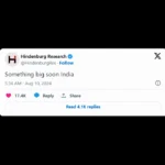 Hindenburg Research Latest Tweet