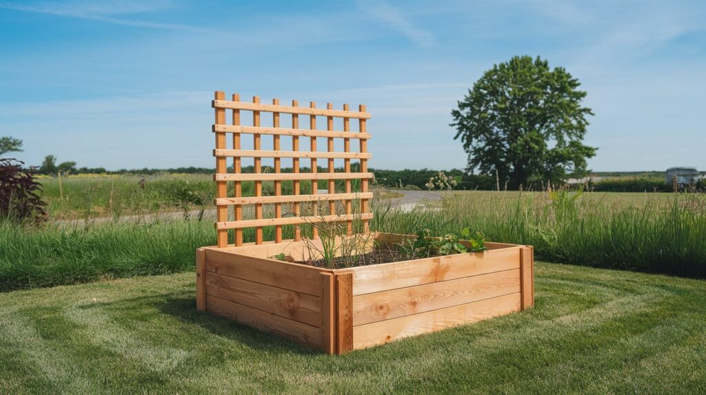 Raised garden bed DIY
