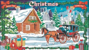 Unwrap Holiday Joy: Discover the Perfect Christmas Coloring Book for Adults and Teens Christmas Coloring Book