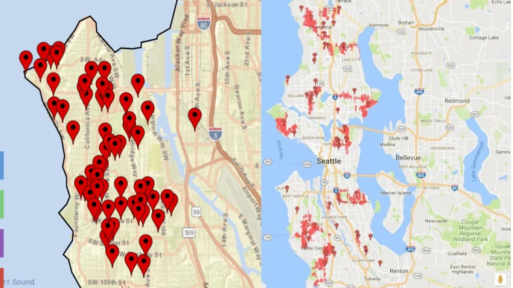 Seattle Power Outages