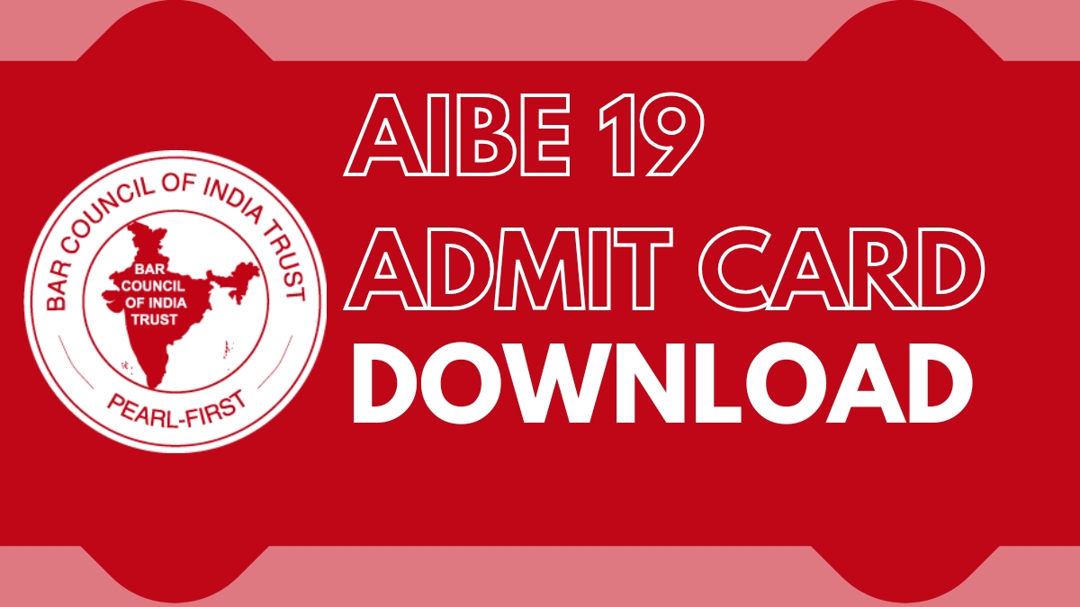 AIBE 19 Admit Card