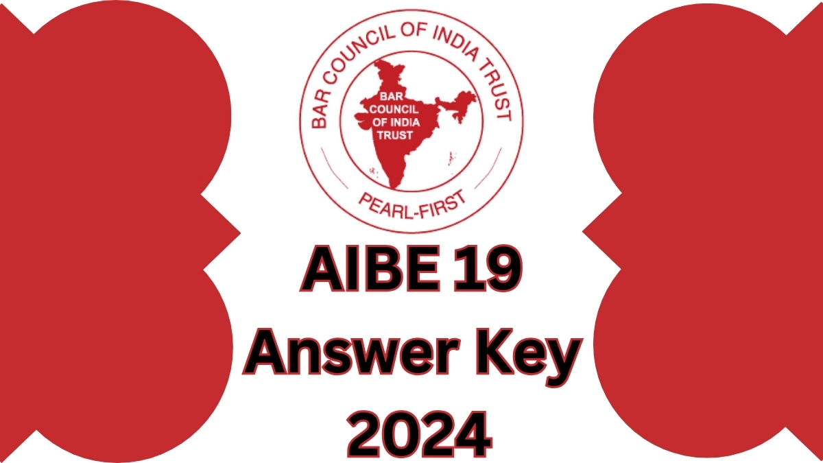 AIBE 19 Answer Key 2024