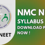 NMC NEET Syllabus 2025 PDF
