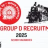 RRB Group D Recruitment 2025