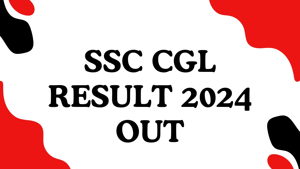 SSC CGL Result 2024