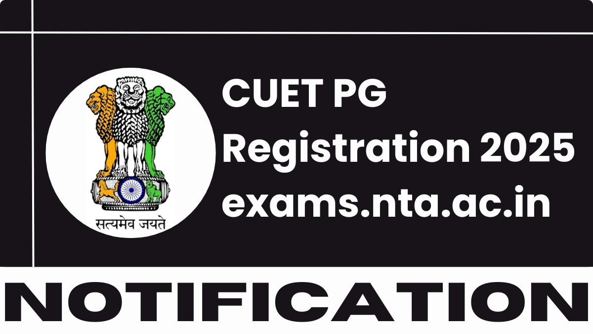 CUET PG Registration 2025