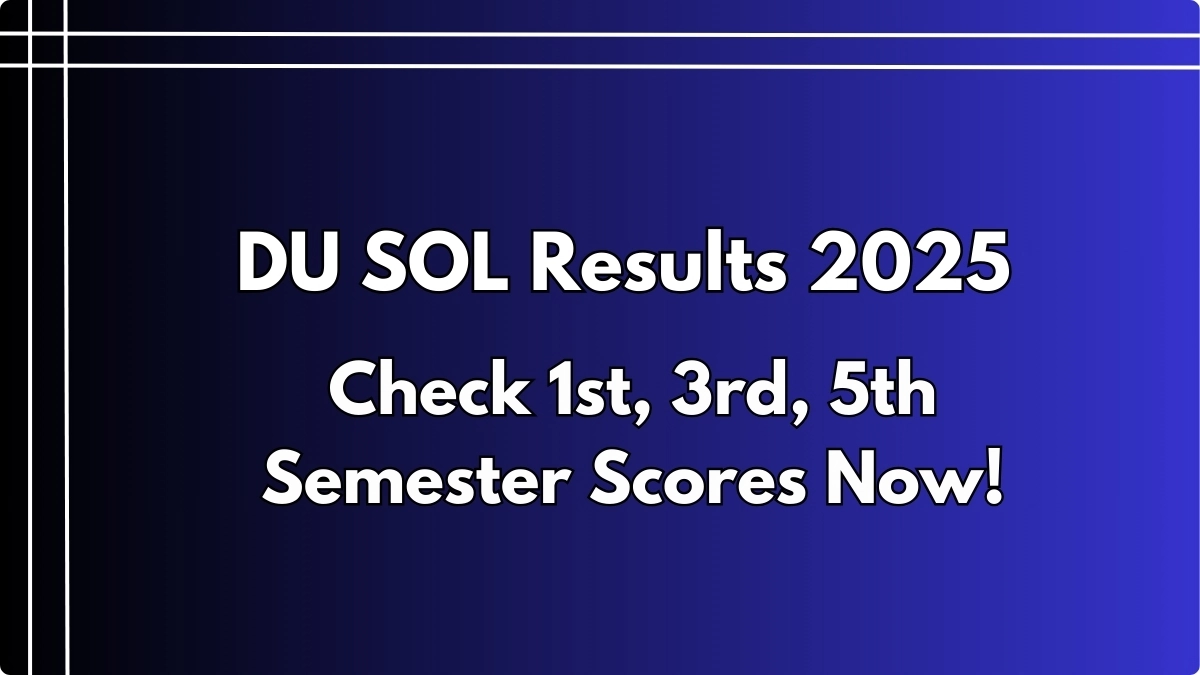 DU SOL Results 2025