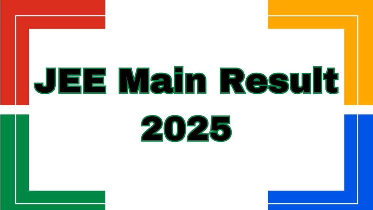 JEE Main Result 2025