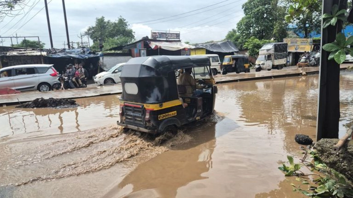 Ambernath East Waterlogging