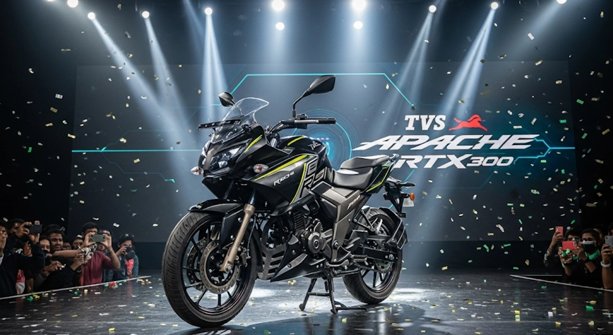 Apache RTX 300 Adventure Bike