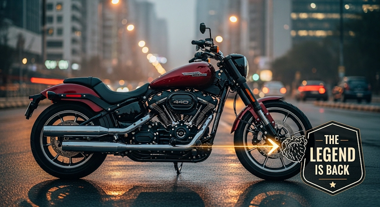 Harley-Davidson 440cc motorcycle