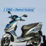 TVS Scooter CNG + Petrol Hybrid