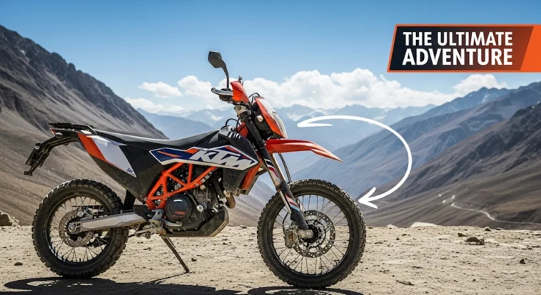 The KTM 690 Enduro R