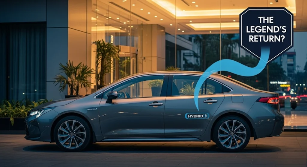 Toyota Corolla's 2025 India Comeback: The Real Story vs. Verna, Virtus & City Toyota Corolla's 2025 India Comeback