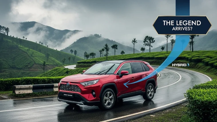 Toyota's Legendary RAV4 SUV Spotted in India
