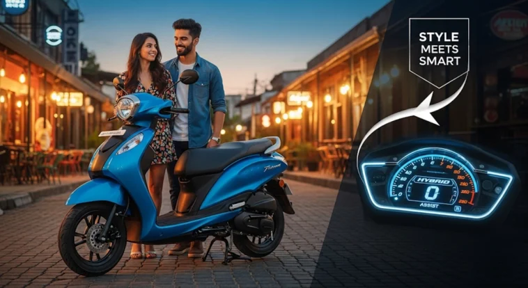 Yamaha Fascino 125 Hybrid Launched